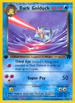 Dark Golduck from Team Rocket