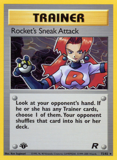 Rocket's Sneak Attack from Team Rocket