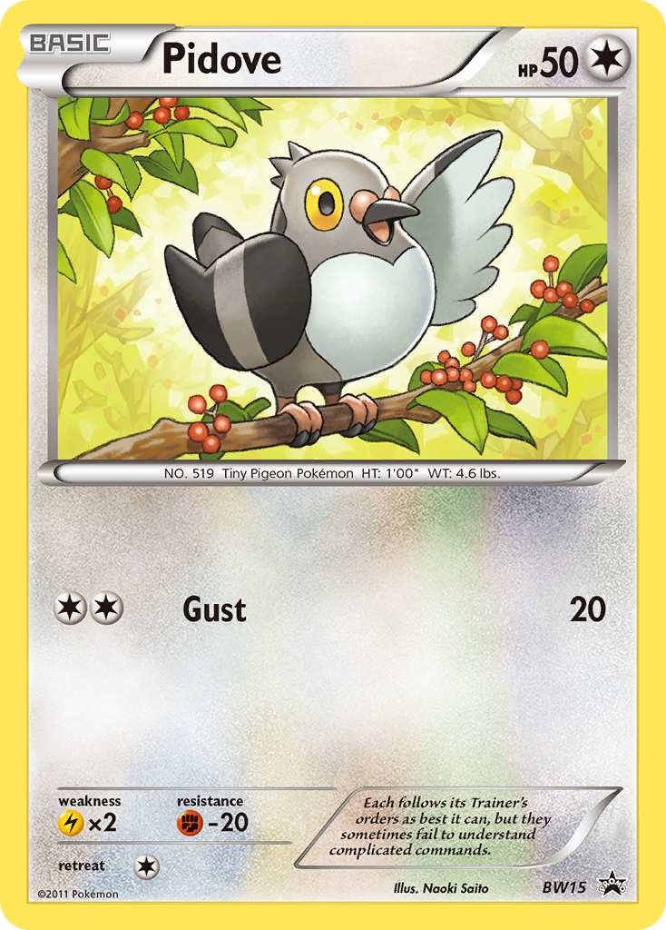 Pidove from BW Black Star Promos
