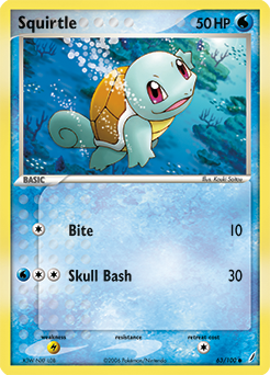 Squirtle from Crystal Guardians