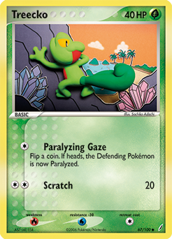 Treecko from Crystal Guardians
