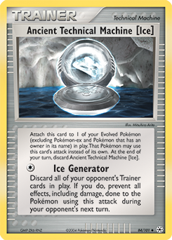 Ancient Technical Machine [Ice] from Hidden Legends