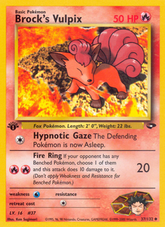 Brock's Vulpix from Gym Challenge