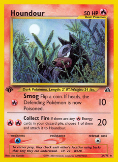 Houndour from Neo Discovery