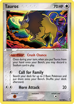 Tauros from Crystal Guardians
