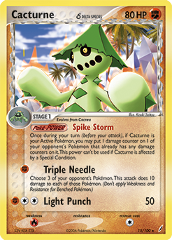Cacturne δ from Crystal Guardians