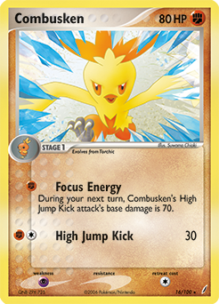 Combusken from Crystal Guardians