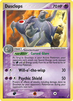 Dusclops from Crystal Guardians