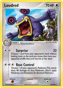 Loudred from Crystal Guardians