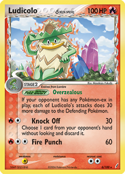 Ludicolo δ from Crystal Guardians