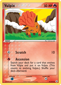 Vulpix from Hidden Legends