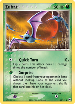 Zubat from Hidden Legends