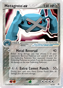 Metagross ex from Hidden Legends