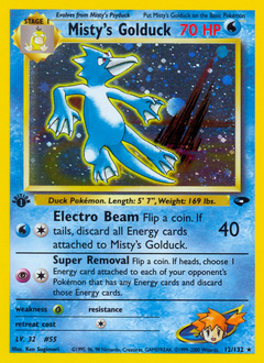 Misty's Golduck from Gym Challenge
