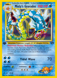 Misty's Gyarados from Gym Challenge
