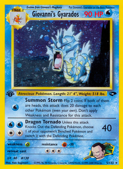 Giovanni's Gyarados from Gym Challenge